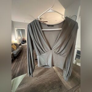 Women’s V Neck Blouse Size Medium.